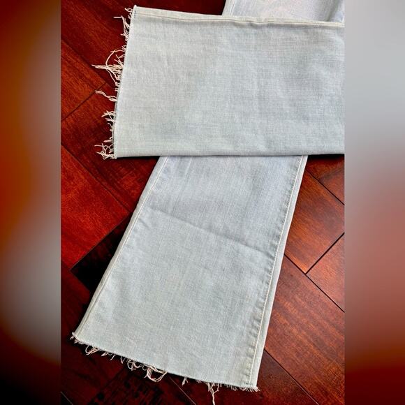 Good American Light Blue Women's Straight Leg Jeans Size 10/30 - Picture 7 of 10